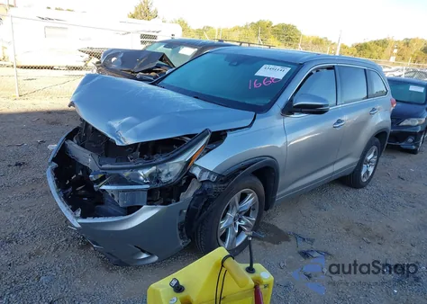 2017 Toyota Highlander Limited из США, поврежденный, VIN 5TDYZRFH6HS221668